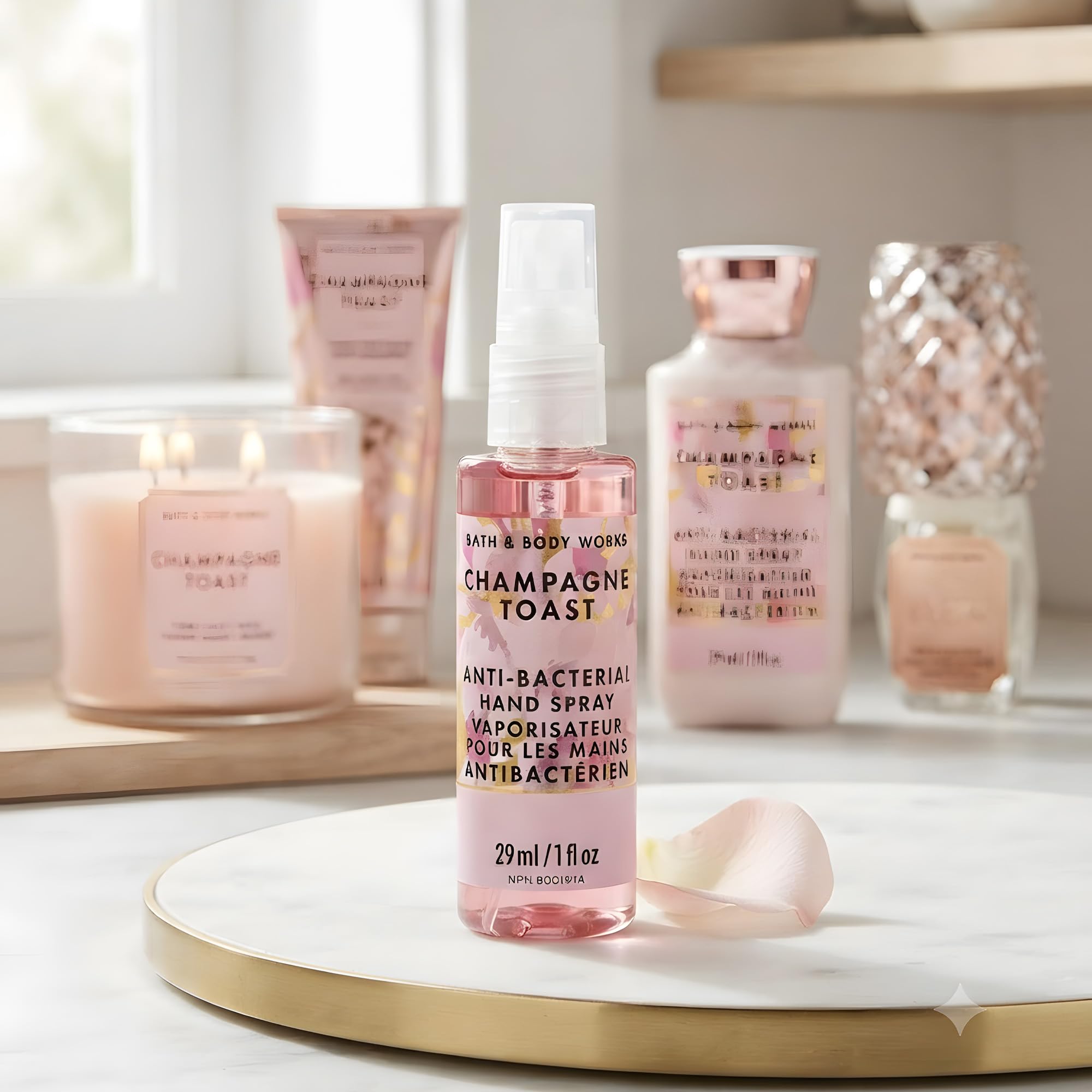 Amazon.com : Bath & Body Works Champagne Toast 5 Hand Gels with a